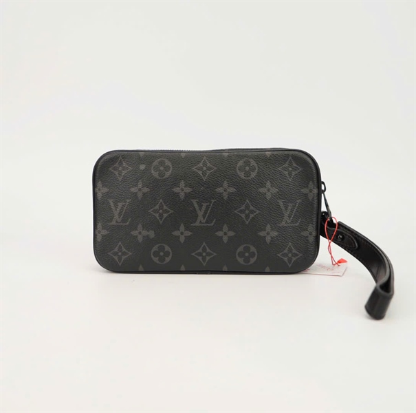 Túi LV hoa trắng nền đen xích đen size 20 TB+