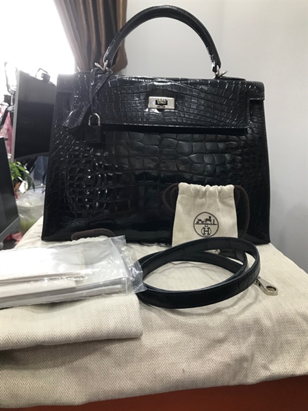 Túi Hermes Đen 32Cm+