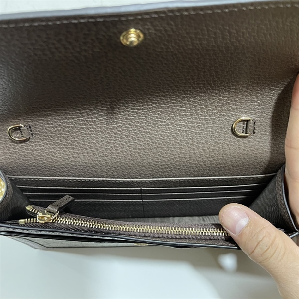 Túi GG Xám Sọc Đỏ Xanh rêu+