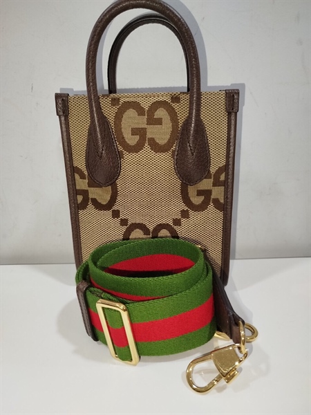 Túi Tote GG Đứng Thổ Cẩm+