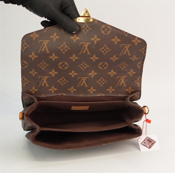 Túi LV Metis hoa nâu +