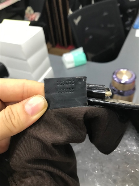 Túi GG Tote Xám Quai Đen+