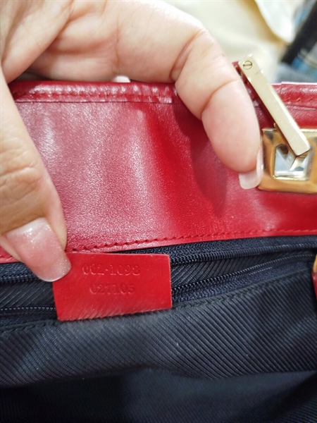 Túi Tote GG Quai Đỏ+