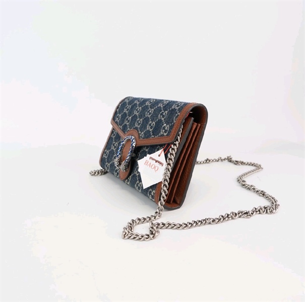 Túi GG đầu rồng xanh KG+
