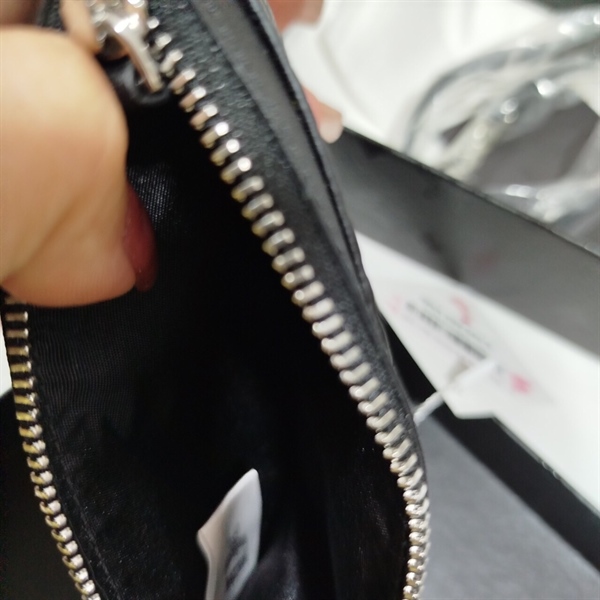 Túi MCM đựng thẻ Xanh Đen KG+