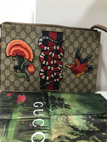 Túi GG Hoa Chim Rắn+