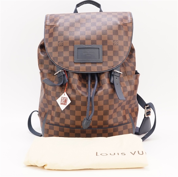 Balo LV hoạ tiết ô vuông KG+