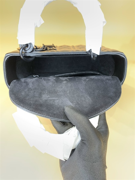 Túi Dior lady kim cương đen +