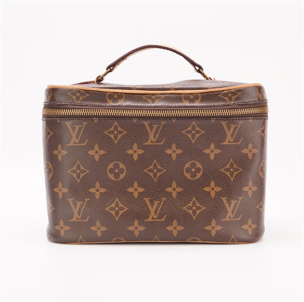 Túi LV Nice hoa nâu size 22 KG+