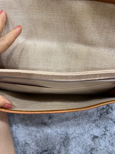 Túi Clutch Hermes màu cam KG+