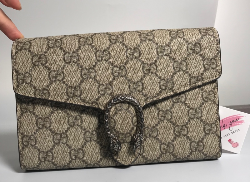 Túi GC xám đầu rồng KG+