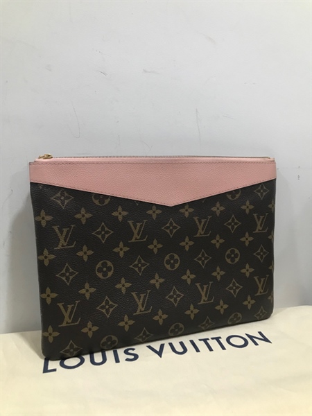 Túi LV viền hồng +