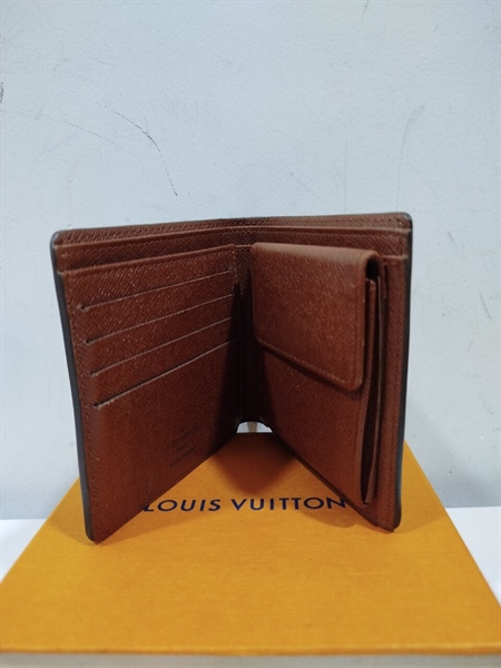 Ví LV Gập Đôi Hoa Nâu+