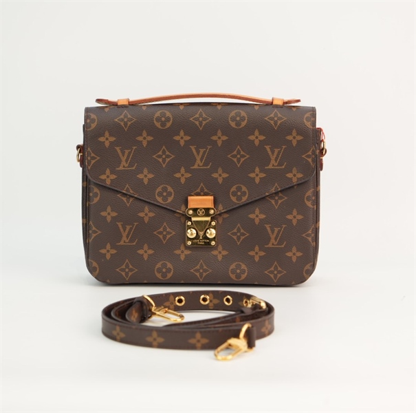 Túi LV Metis hoa nâu +