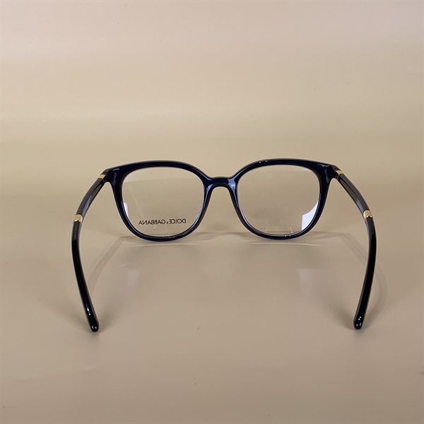 Kính D&G gọng đen vàng KG+