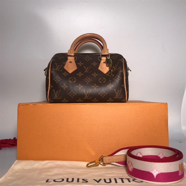 Túi LV dây hồng +
