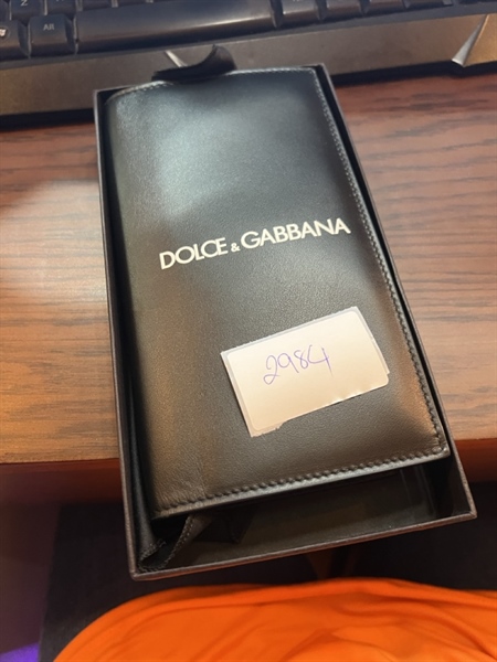 Ví D & G màu đen gập 2 TB+