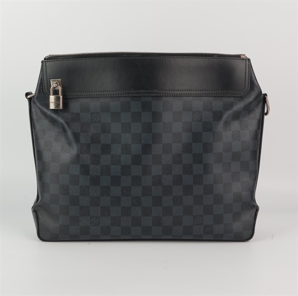 Túi LV ô vuông xanh đen sz 40cm+