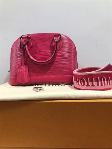 Túi LV Hồng+