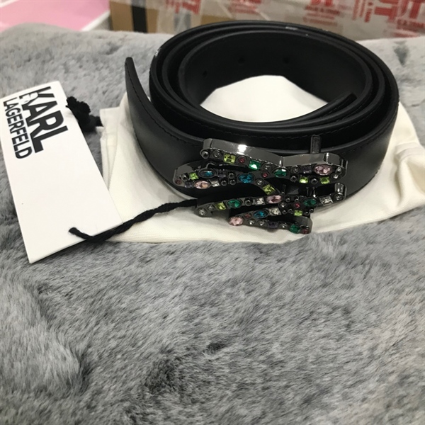 Thắt Lưng Karl Lagerfeld Hạt Nhiều Màu KG+