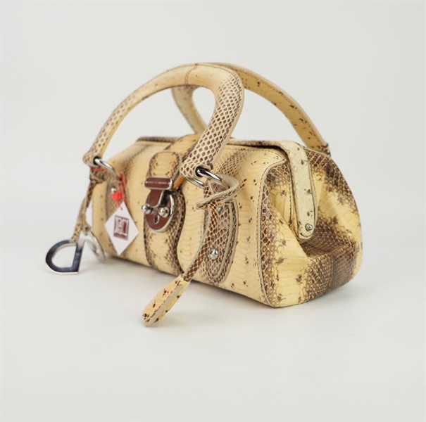 Túi D&G da trăn nude size 26 KG+