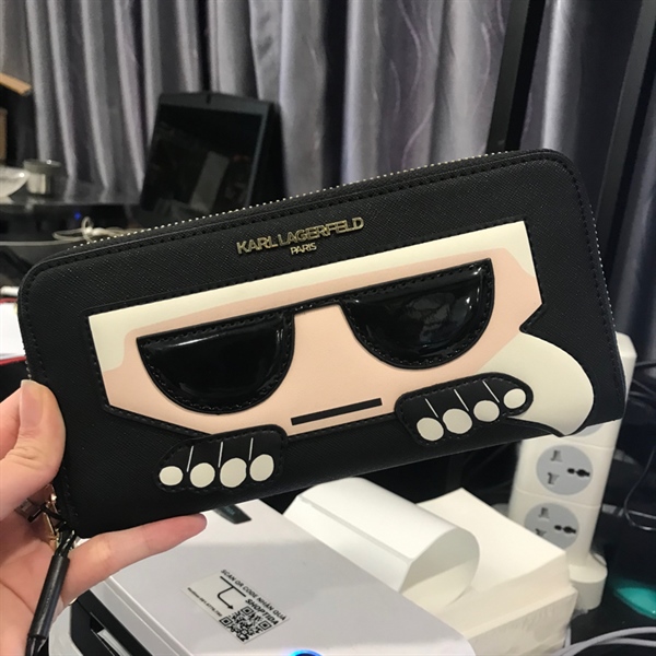 Ví Karl Lagerfeld mắt kính KG+