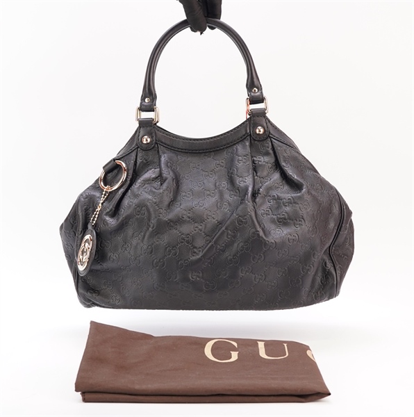 Túi GG vân đen KG+