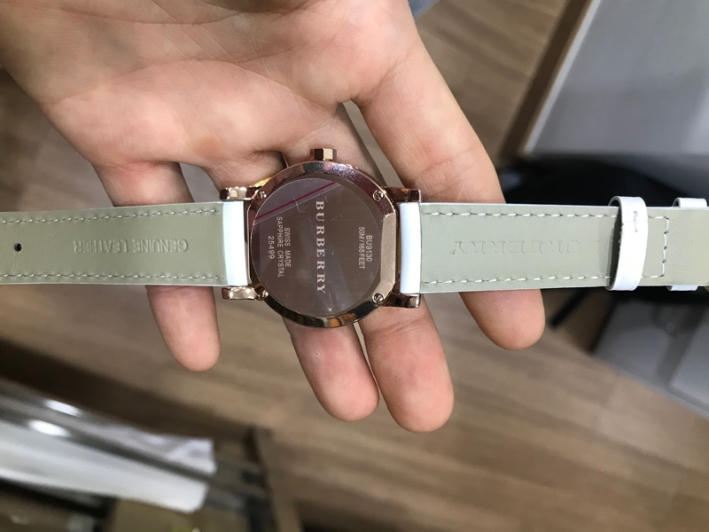 Đồng hồ BBR Quai Trắng 28inch KG+