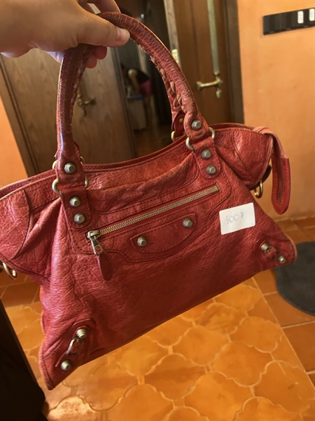 Túi Balenciaga Le City đỏ TB+