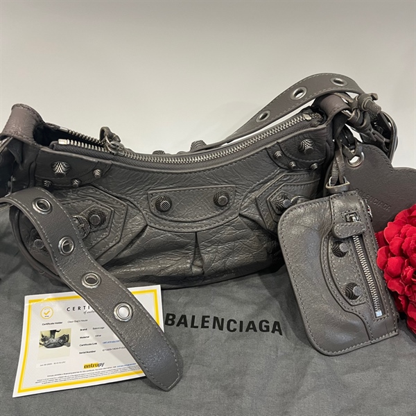 Túi Balenciaga xám +5