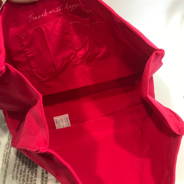 Túi Lancome hồng KG+