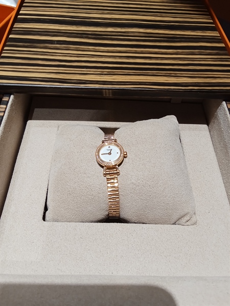 Đồng hồ Hermes vàng nhỏ KG+