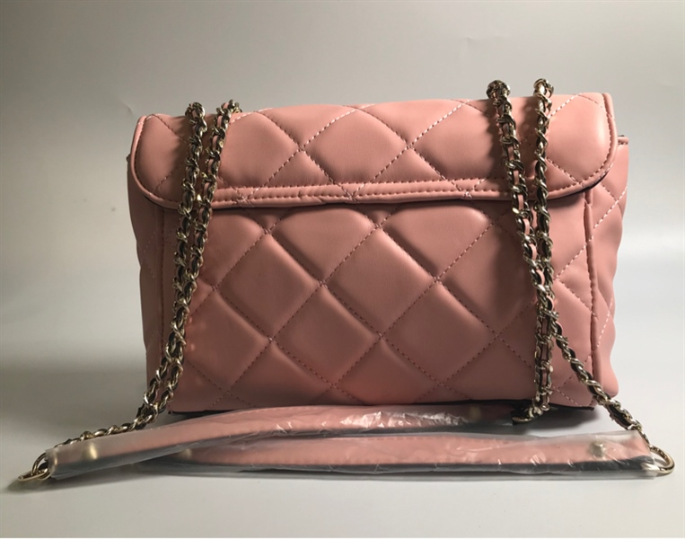 Túi Guess hồng phấn KG+