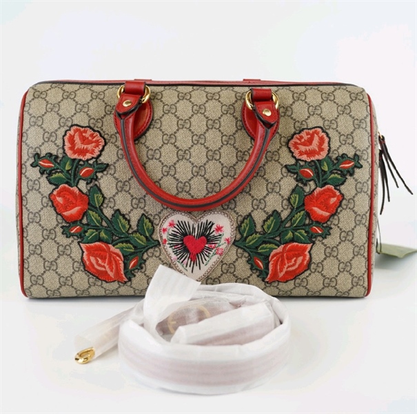 Túi GC speedy thêu hoa hồng sz36+