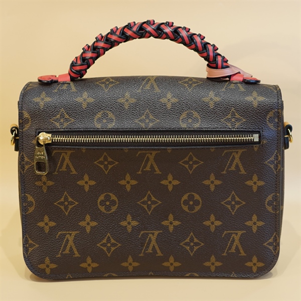 Túi LV Metis hoa nâu quai đan chéo KG+