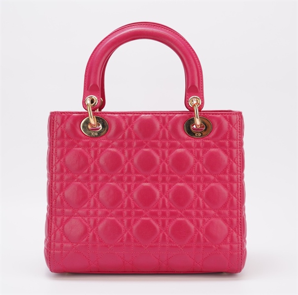 Túi Dior Lady hồng KG+