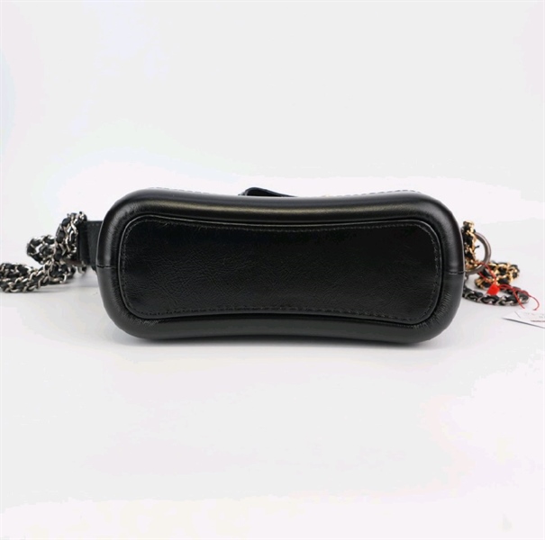 Túi Chanel Gab màu đen sz mini (26819725) KG+