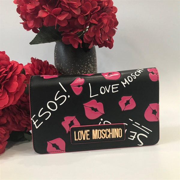 Túi love moschino môi
