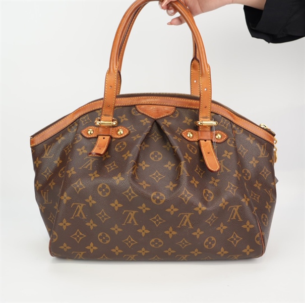 Túi LV hoa nâu TB +