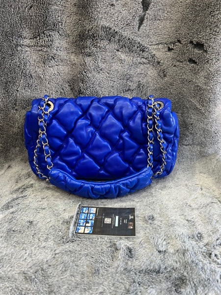 Túi chanel xanh dương +