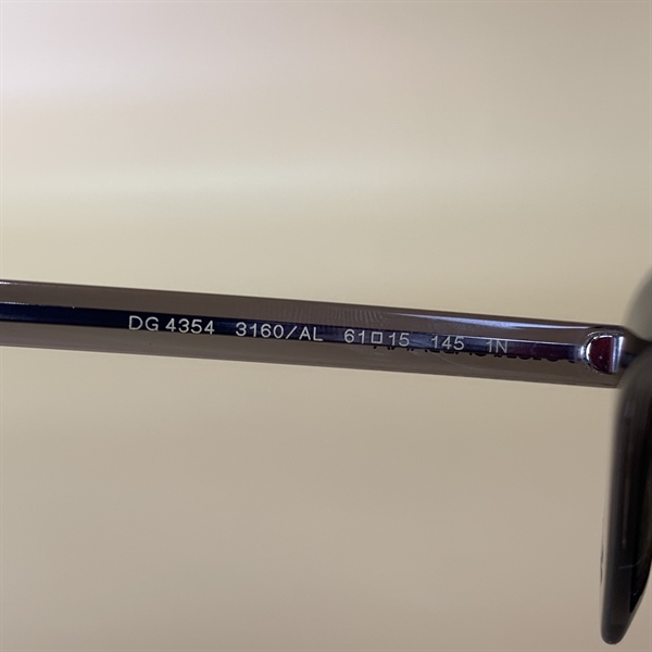 Kính D&G gọng xám trong KG+