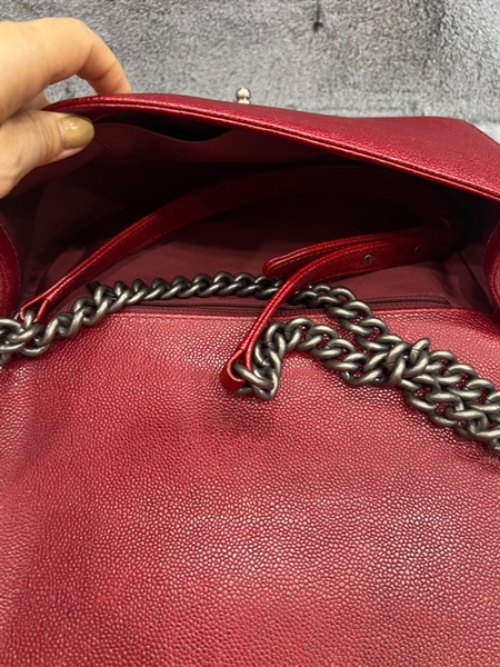 Túi chanel boy đỏ+