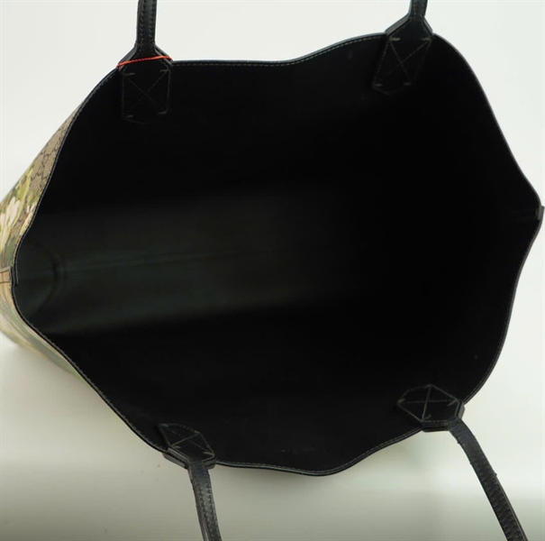 Túi GG hoa xanh lá size 32 +