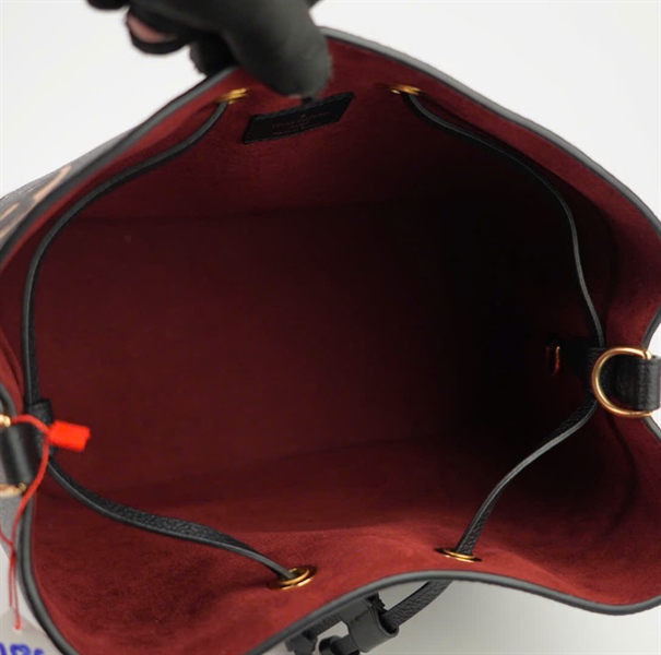 Túi LV hoa đen kèm ví Size 25 TB+