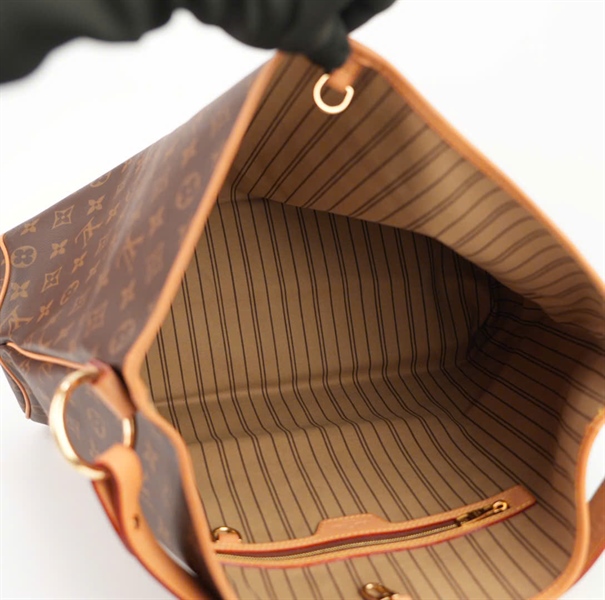 Túi LV neverfull hoa nâu size 35 ++