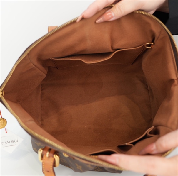 Túi LV hoa nâu TB +