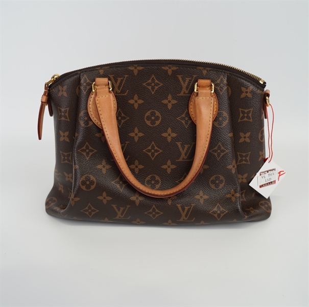 Túi LV hoa nâu kèm ổ khoá size 30cm +