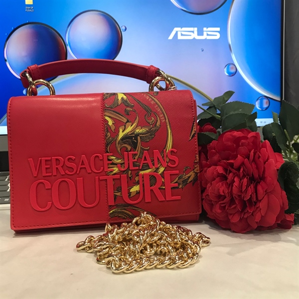 Túi versace vuông đỏ