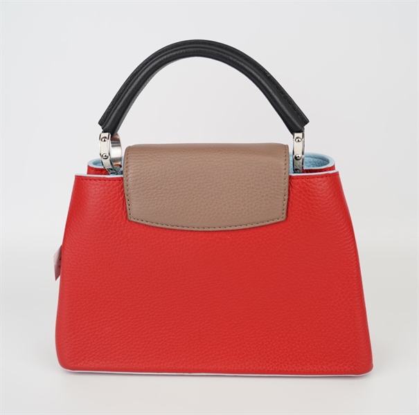 Túi LV capu đỏ lòng xanh +