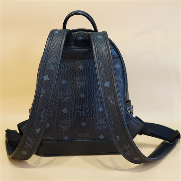 Balo MCM xanh đen KG+